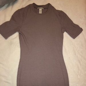 light purple tight dress